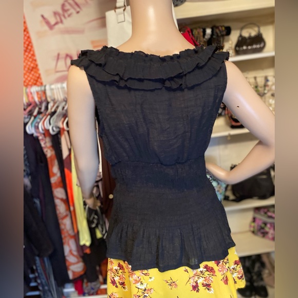 Black blouse size L - Picture 8 of 11